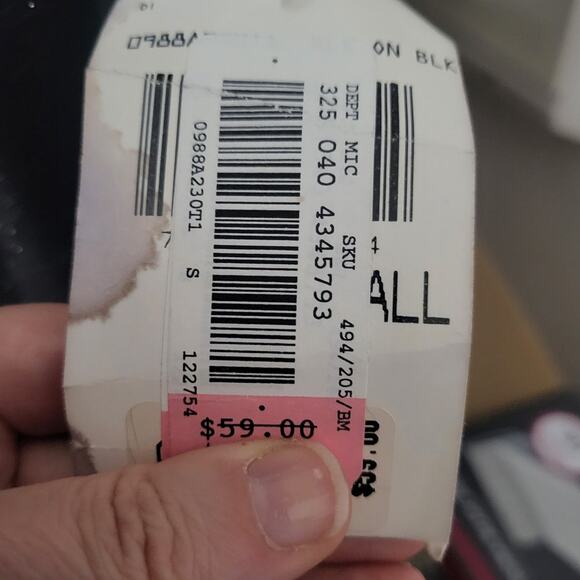 Vintage Jodi Kristopher Little Black Shimmery Sleeveless Dress - Small - Picture 6 of 8